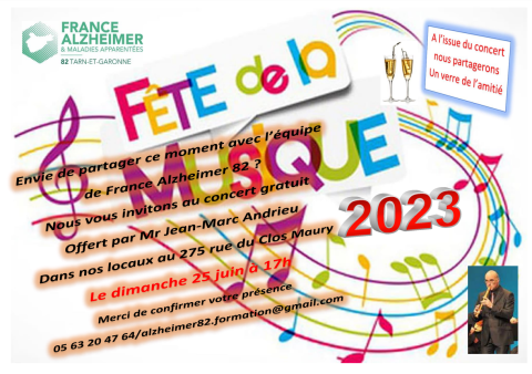 Fête de la Musique 2023 avec France Alzheimer